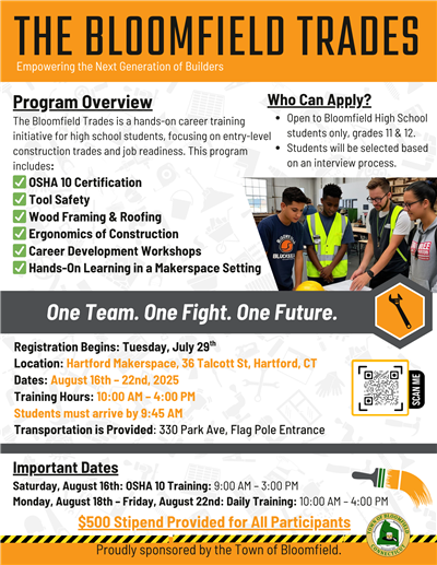 Bloomfield Trades Program